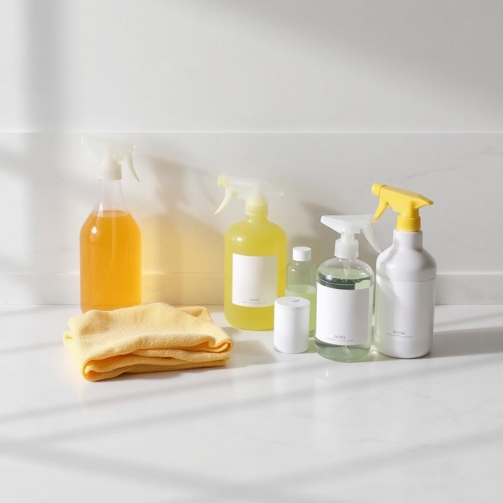 Professional cleaning supplies